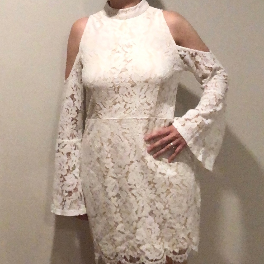 Off white lace dress